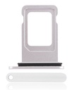 Tiroir SIM double compatible iPhone XR - Blanc