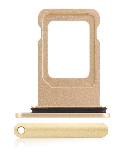 [107082110682] Tiroir Double SIM compatible iPhone XR - Jaune