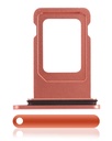 Tiroir Double SIM compatible iPhone XR - Coral