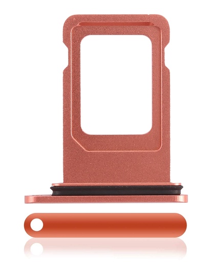 [107082110681] Tiroir Double SIM compatible iPhone XR - Coral