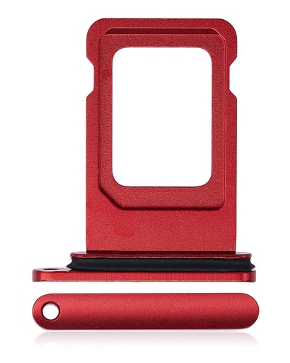 Tiroir Double SIM compatible iPhone 11 - Rouge