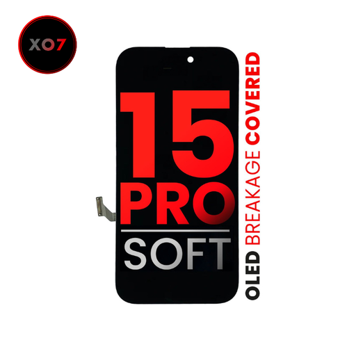 Bloc écran OLED pour iPhone 15 Pro - XO7 - Soft