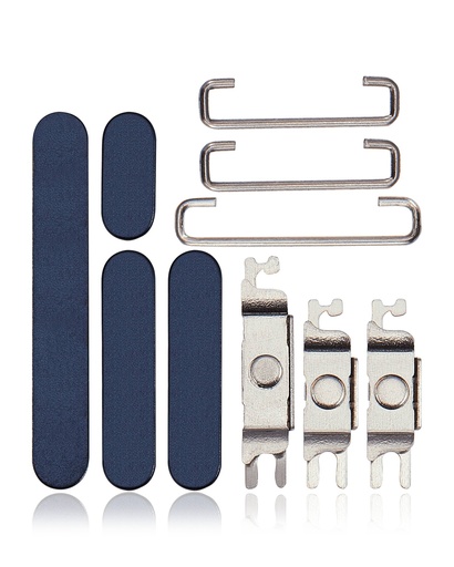 Boutons Power, Volumes et Switch pour iPhone 15 Pro - 15 Pro Max - Blue Titanium