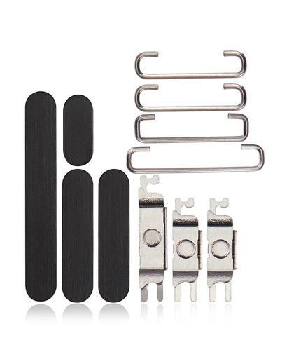 Boutons Power, Volumes et Switch pour iPhone 15 Pro - 15 Pro Max - Black Titanium