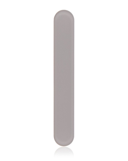 [107082140888] Bande de bord en verre 5G compatible iPhone 15 Pro - 15 Pro Max - White Titanium