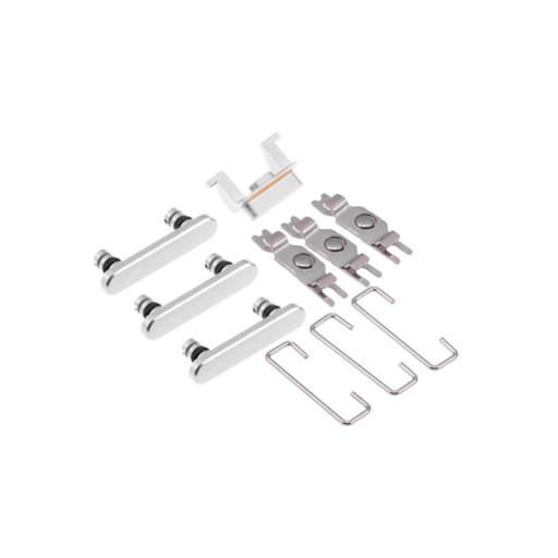 Kit boutons Power-Volume-Switch pour iPhone SE 2022 - Blanc