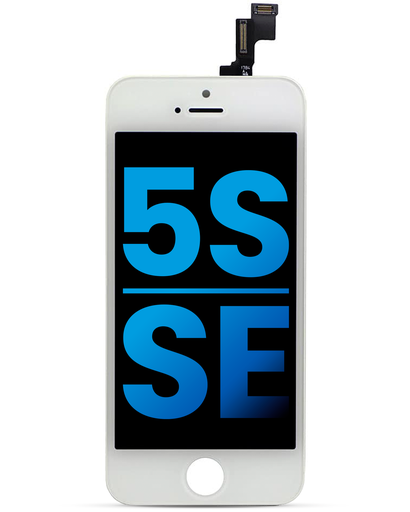 Bloc écran LCD pour iPhone 5S - SE - Aftermarket - Blanc