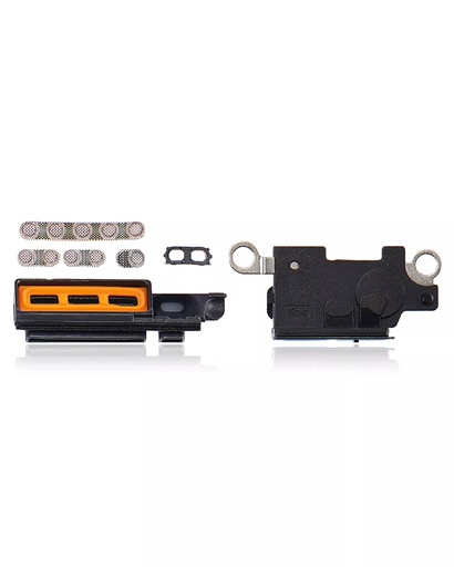 Lot de 10 grilles anti-poussière pour haut parleur et micro pour iPhone 13 Pro Max - Or