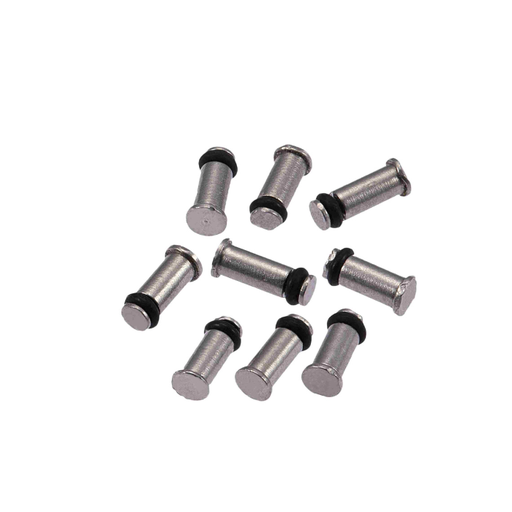 Lot de 10 pins d'éjection de tiroir SIM - en plastique - pour iPhone 11 Pro - 11 Pro Max - Série 12 - Série 13 - Argent