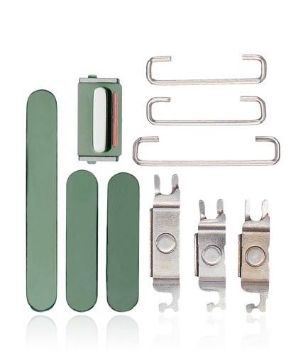 Boutons Power, Volumes et Switch pour iPhone 13 Pro - 13 Pro Max - Alpine Green