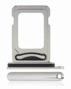 Tiroir Double SIM pour iPhone 11 Pro et 11 Pro Max - Argent Mat