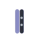 Bande de bord en verre 5G pour iPhone 12 et 12 Mini - Violet