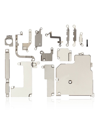 [107082080944] Pack complet de petits supports en métal compatibles iPhone 13 Pro Max