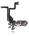 Connecteur de charge avec nappe pour iPhone 13 Pro - Aftermarket Plus - Argent