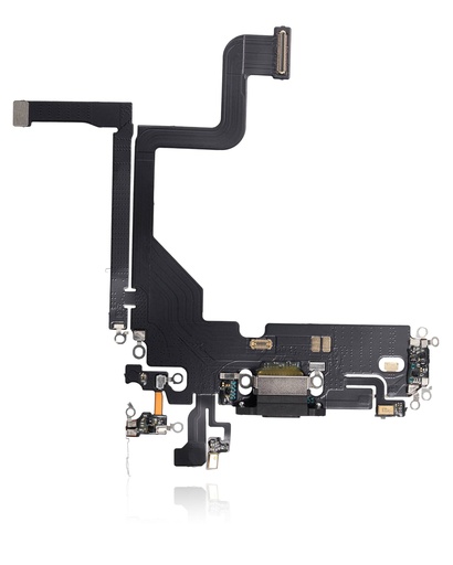Connecteur de charge avec nappe pour iPhone 13 Pro - Aftermarket Plus - Graphite