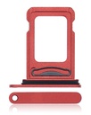 Tiroir Double SIM pour iPhone 13 - Rouge