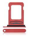 Tiroir Double SIM compatible iPhone 13 - Rouge