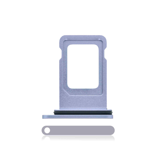 [107082110677] Tiroir SIM double compatible iPhone 11 - Violet