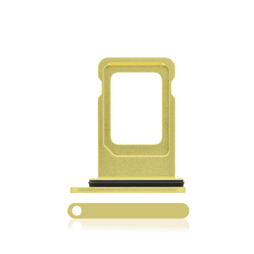 Tiroir Double SIM pour iPhone 11 - Jaune