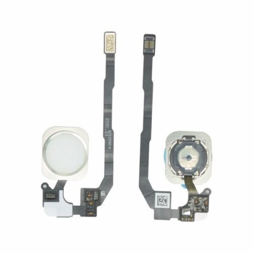 Bouton Home pour iPhone 5S - SE - Argent