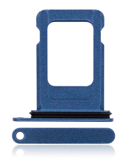 [107082081845] Tiroir SIM compatible iPhone 13 - Bleu