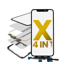 4 en 1 vitre tactile avec double OCA préinstallé et Short touch - compatible iPhone X - OCA Master