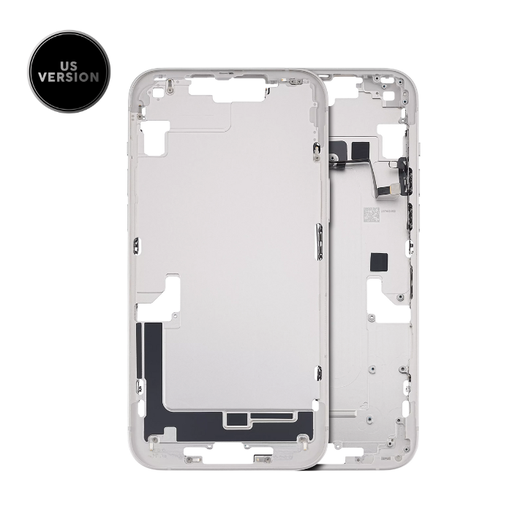 Châssis intermédiaire avec boutons Power et Volume original pour iPhone 14 Plus - Grade A - Version US - Lumière Stellaire - original occasion