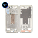 Châssis central pour SAMSUNG S23 Plus - S916 - SERVICE PACK - Crème