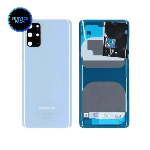 [GH82-21634D] Vitre arrière pour SAMSUNG S20 Plus - G985 et G986 - SERVICE PACK - Bleu