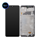 Bloc écran OLED sans châssis pour SAMSUNG A22 4G - A225 - SERVICE PACK - Noir