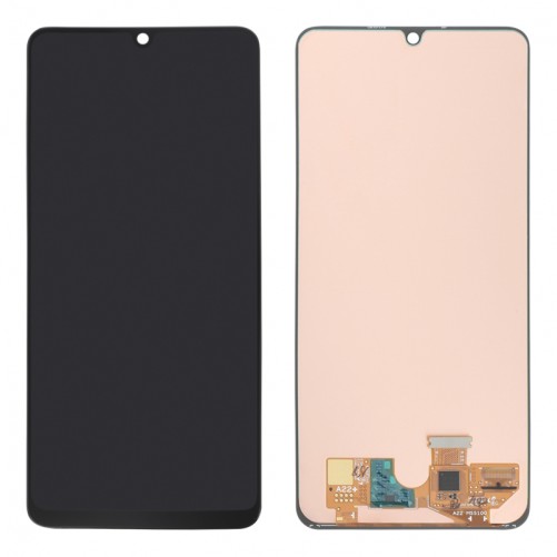 Bloc écran OLED sans châssis pour SAMSUNG A22 4G - A225 - SERVICE PACK - Noir