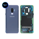 Vitre arrière pour SAMSUNG S9 Plus - G965 - SERVICE PACK - Bleu polaire