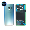 Vitre arrière pour SAMSUNG S9 - G960 - SERVICE PACK - Bleu Polaire