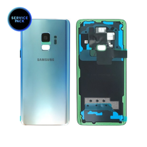 [GH82-15865G] Vitre arrière pour SAMSUNG S9 - G960 - SERVICE PACK - Bleu Polaire