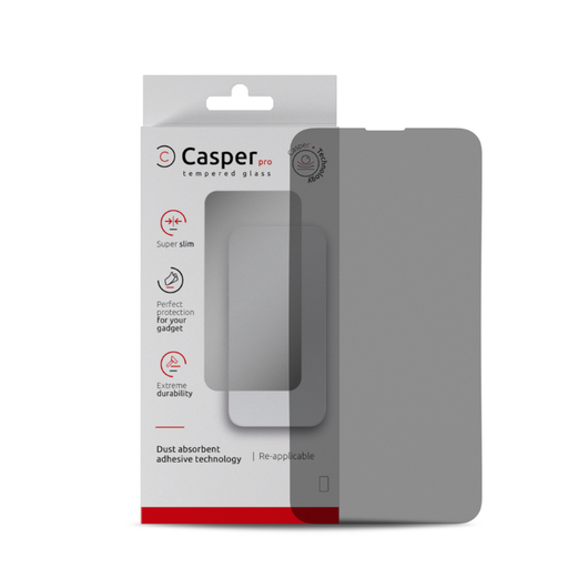 [107082111697] Verre trempé Privacy compatible iPhone 13 Mini - Casper Pro