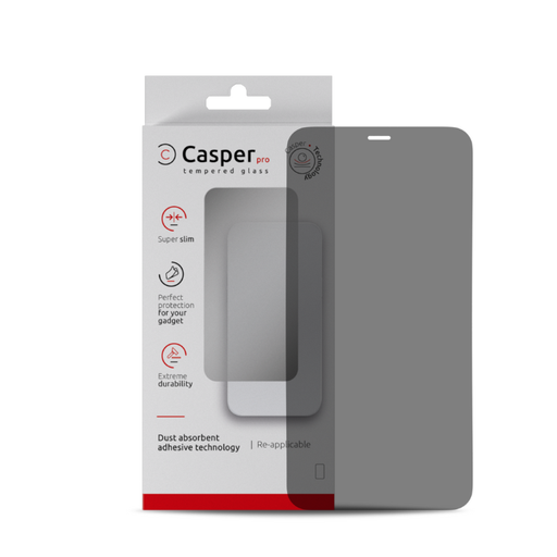 [107082111669] Verre trempé Privacy compatible iPhone 12 et 12 Pro - Casper Pro