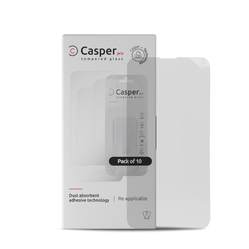 Lot de 10 verres trempés Clairs pour iPhone 13 - 13 Pro - 14 - Casper Pro