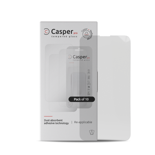 Lot de 10 verres trempés Clairs pour iPhone 13 Pro Max et 14 Plus - Casper Pro