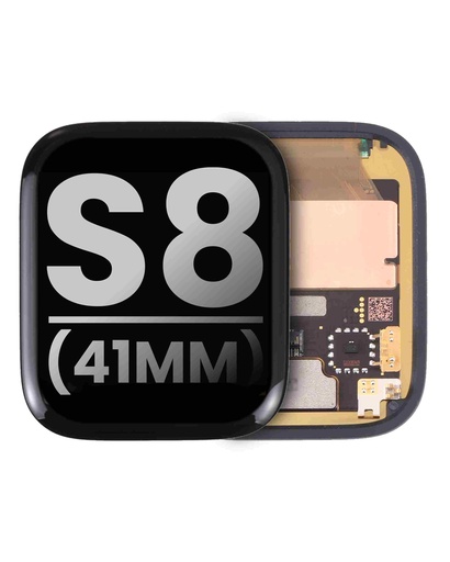 Bloc écran OLED avec support pour Apple Watch Série 8 - 41 mm - Grade A