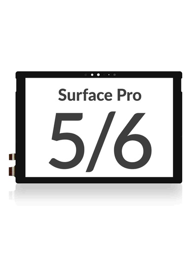 Vitre tactile avec nappe compatible Microsoft Surface Pro 5 - Pro 6 - 1796 - Séparation du verre nécessaire