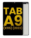 Bloc écran LCD sans châssis pour SAMSUNG Tab A9 2023 - X115 - Reconditionné - Noir