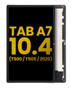 Bloc écran LCD sans châssis pour SAMSUNG Tab A7 10.4" 2020 - T500 - T505 - Reconditionné - Noir