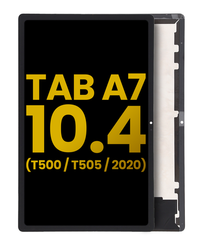 Bloc écran LCD sans châssis pour SAMSUNG Tab A7 10.4" 2020 - T500 - T505 - Reconditionné - Noir