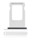 Tiroir SIM compatible iPhone XR - Blanc