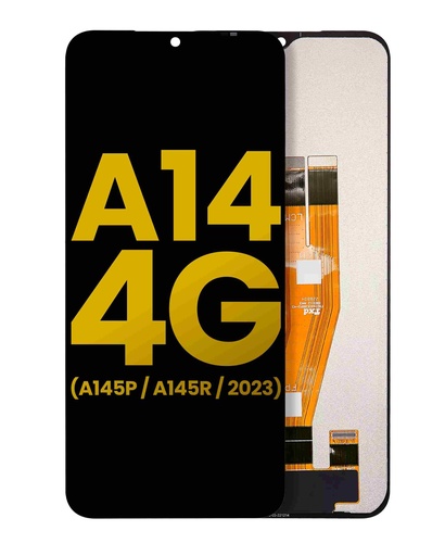 Bloc écran LCD sans châssis pour SAMSUNG A14 4G - A145R A145P - Reconditionné - Toute couleur