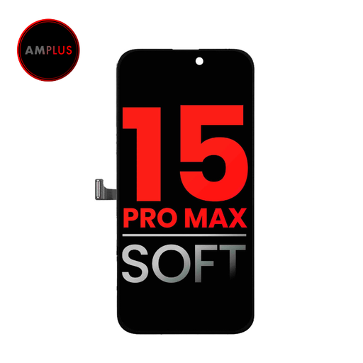 Bloc écran OLED pour iPhone 15 Pro Max - Aftermarket Plus - Soft
