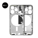 Châssis intermédiaire avec boutons Power et volume original pour iPhone 15 Pro - Version internationale - Grade A - Blanc Titane - original occasion