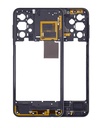 Châssis central pour SAMSUNG A23 - A235 2022 - Noir