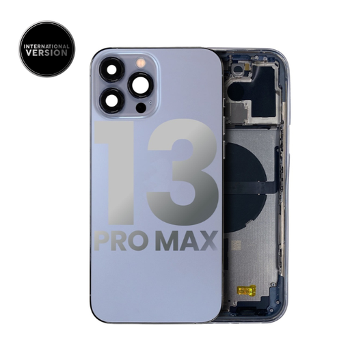 Châssis avec nappes pour iPhone 13 Pro Max - Version internationale - Grade A - Bleu Sierra - original occasion