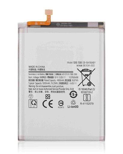 Batterie pour SAMSUNG A15 5G - A156 2023 - EB-BA156ABY